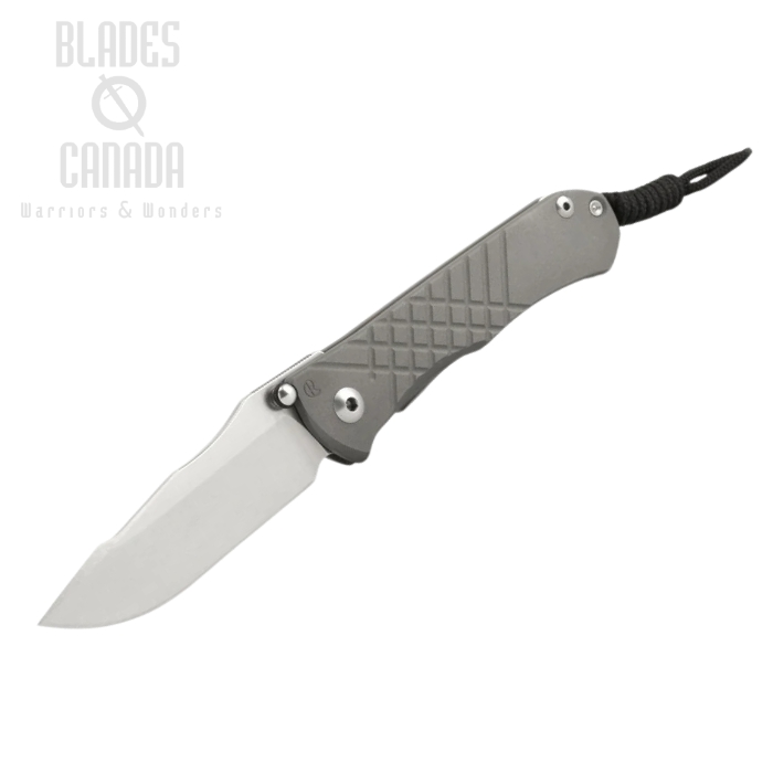 Chris Reeve Umnumzaan Framelock Folding Knife, CPM Magnacut, Titanium, UMN-1000