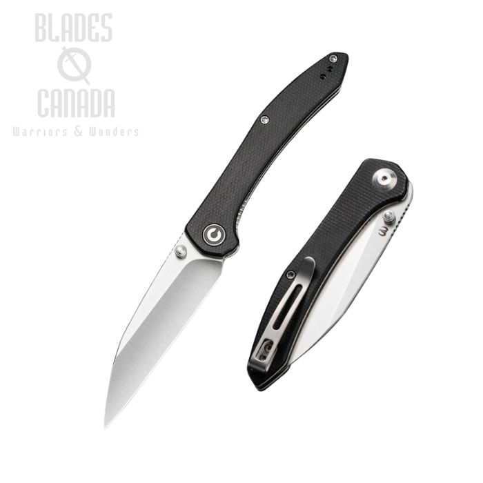 CIVIVI Hadros Folding Knife, Micarta Black, 20004-1