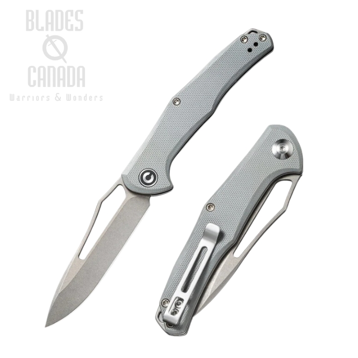 CIVIVI Fracture Slipjoint Folding Knife, G10 Grey, 2009B