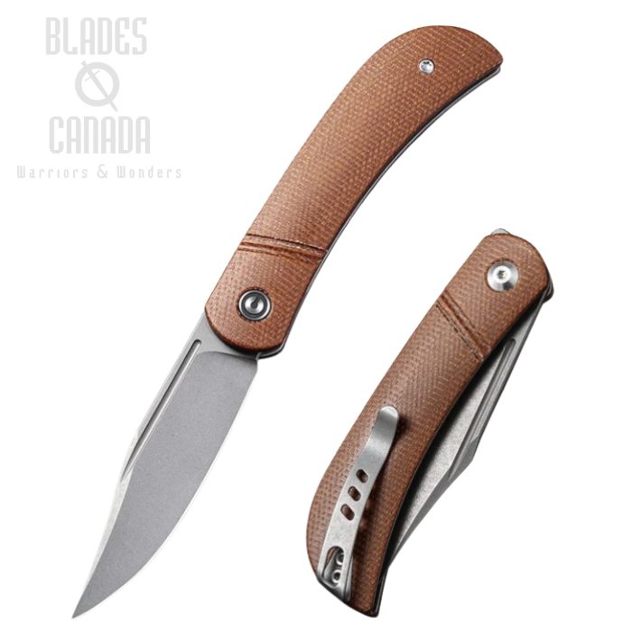 CIVIVI Appalachian Drifter Slipjoint Folding Knife, S35VN, Micarta, 2015A