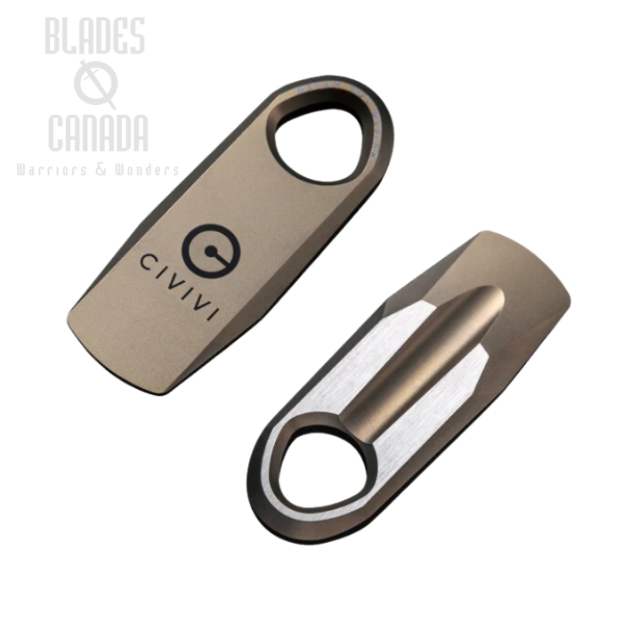 CIVIVI Ti-Bar Prybar Tool, Titanium Champagne, 21030-3