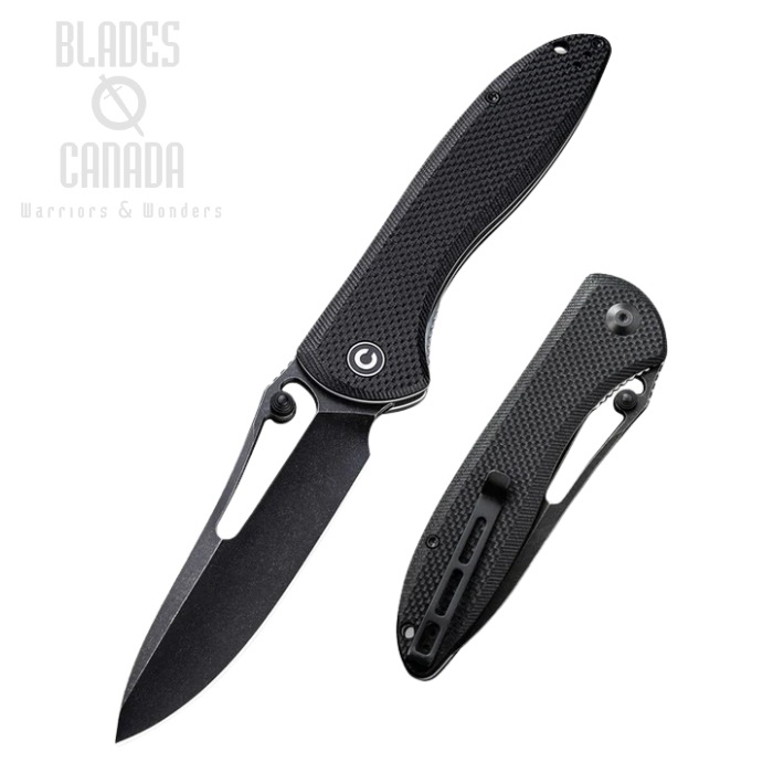 CIVIVI Picaro Folding Knife, D2, G10 Black, C916D