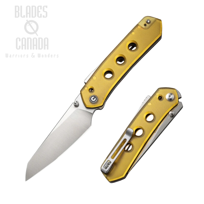 CIVIVI Vision FG Folding Knife, Nitro-V, Ultem, C22036-5