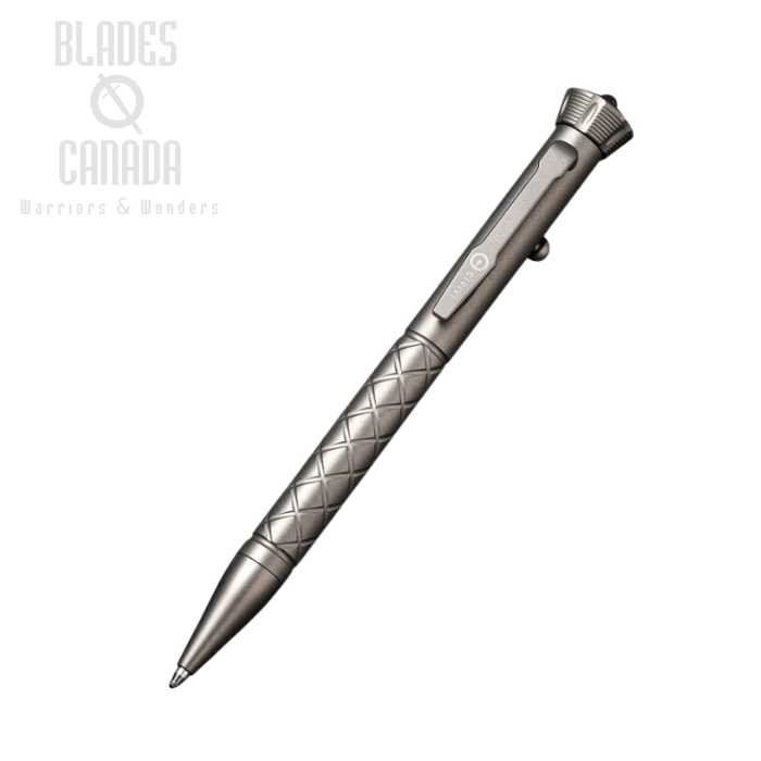 CIVIVI Coronet Pen, Titanium, Spinner and Glass Breaker, P-02A