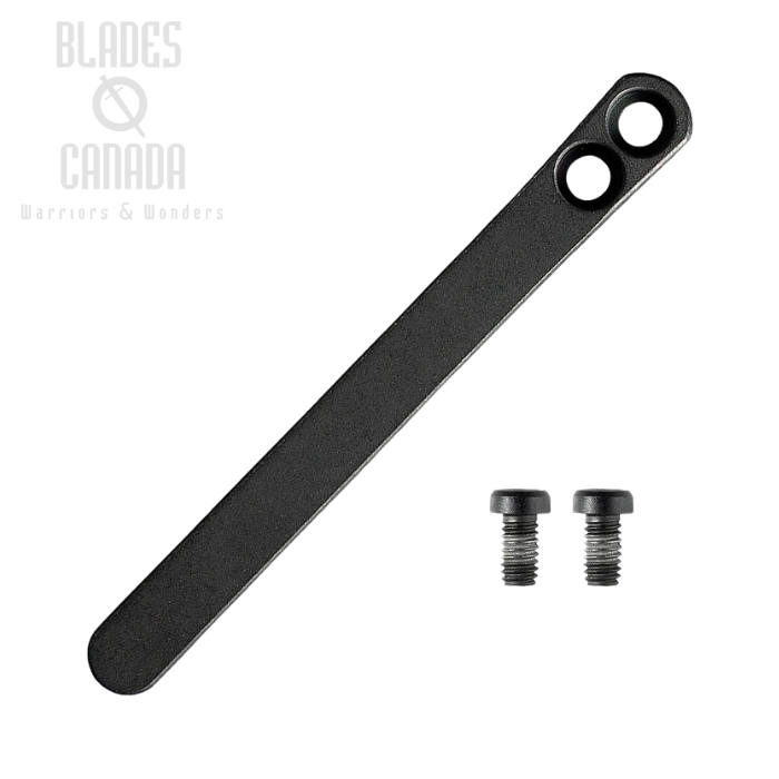 CIVIVI Titanium Pocket Clip Black, Pocket Screws, T001B