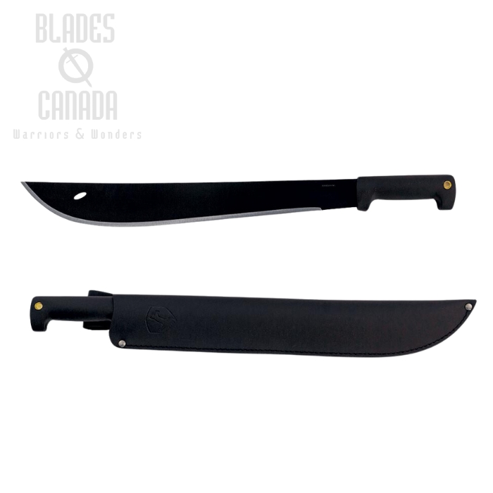 Condor El Salvador Machete, 1075 Carbon, Leather Sheath, CTK2020HC