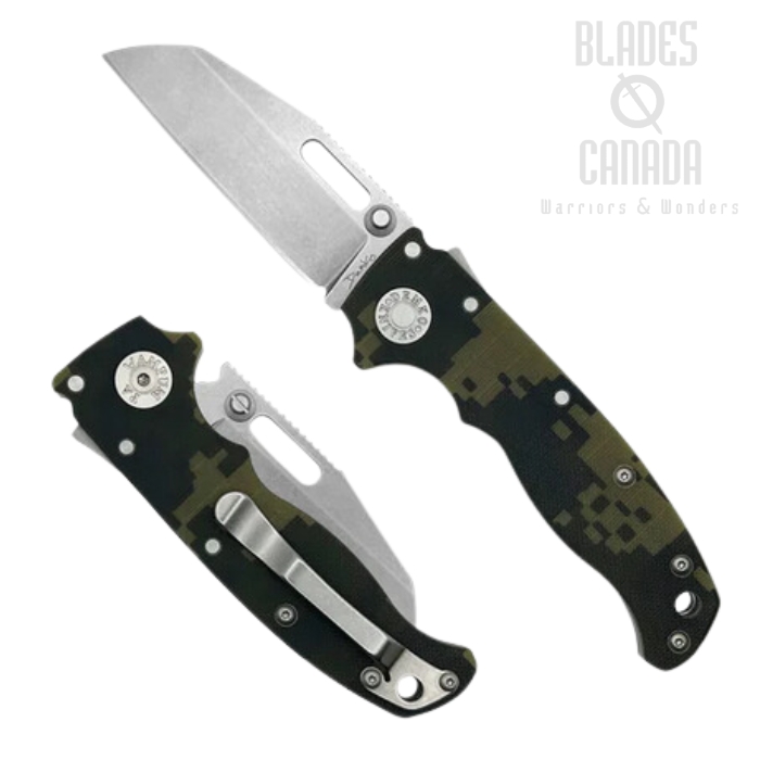 Demko AD20.5 Shark Lock Folding Knife, S35VN Shark Foot, G10 Digi Camo, 096339