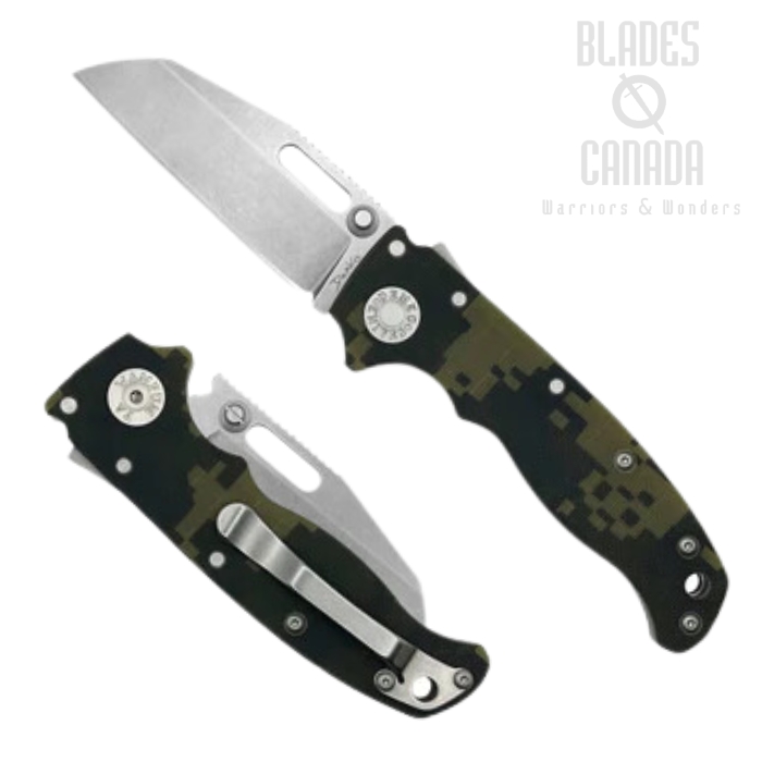 Demko AD20.5 Shark Lock Folding Knife, 3V SW Shark Foot, G10 Digi Camo, 205-3V-SFDC