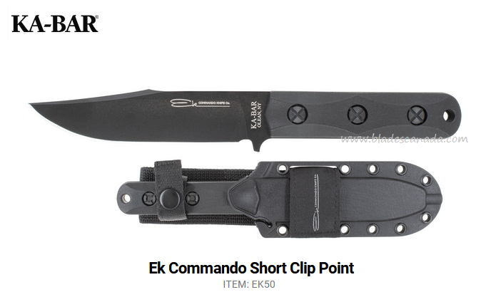 KA-BAR: Ek Commando Short Clip Point