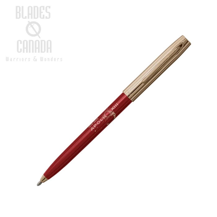 Fisher Space Pen Apollo 13 Cap-O Matic Pen 50th Anniversary, Red/Gold, 775G-13-50-R