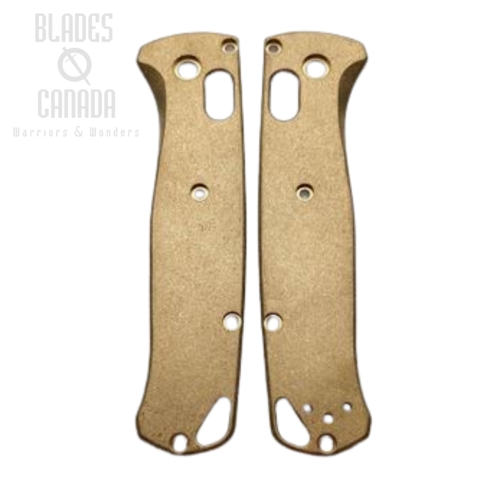 Flytanium Co. Benchmade Bugout Scales, Brass, FLY377 (image for) Flytanium Co. Benchmade Bugout Scales, Brass, FLY377