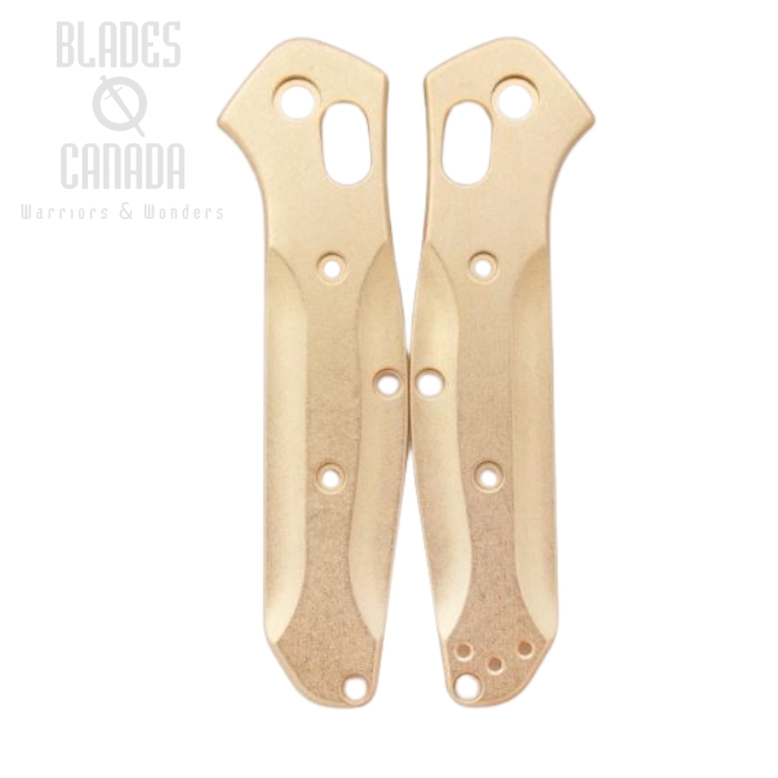 Flytanium Benchmade 945 Mini Osborne Scales - Brass, FLY818 Flytanium Benchmade 945 Mini Osborne Scales - Brass, FLY818