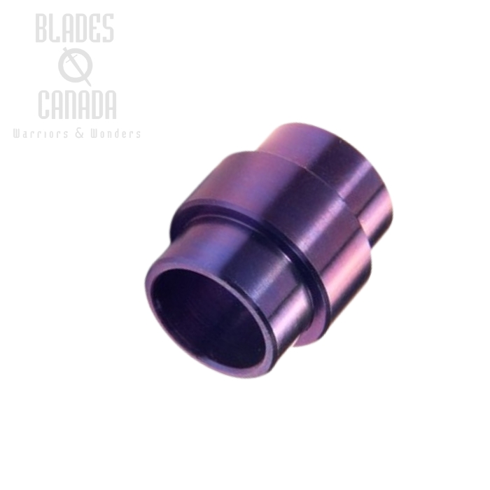 Flytanium Spyderco Para Military 2 Titanium Lanyard Tube - Purple, FLY558P (image for) Flytanium Spyderco Para Military 2 Titanium Lanyard Tube - Purple, FLY558P