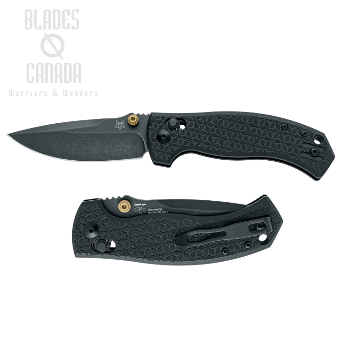 Fox Italy Anzu Folding Knife, MagnaCut Black, G10 Black, FX-560 G10B