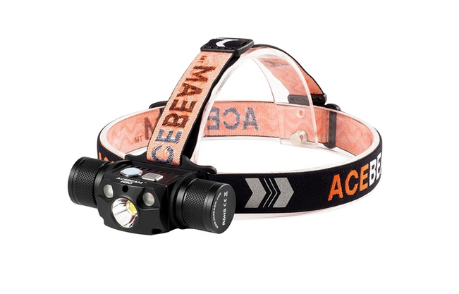 Acebeam H30 Headlamp w/ Red and UV - 4000 Lumens Neutral White