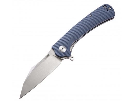 CJRB Talla Curve Flipper Folding Knife, D2, Grey G-10, J1901-GYC