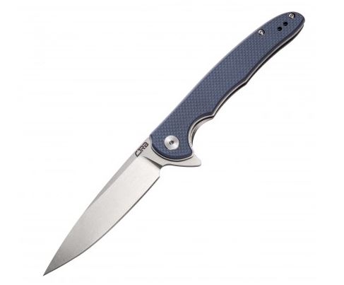 CJRB Briar Flipper Folding Knife, D2, Grey G10, J1902GYF