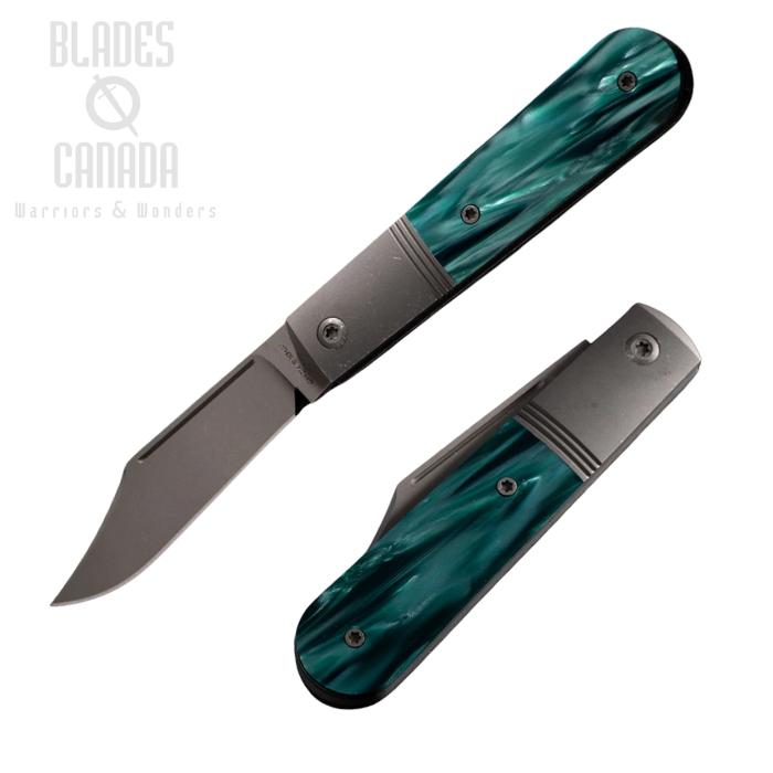 (Pre-Purchase) Jack Wolf Big Bro Jack Folding Knife, S90V, Kirinite Oz Green, BIGBR-02-KIR-OZ-GRN