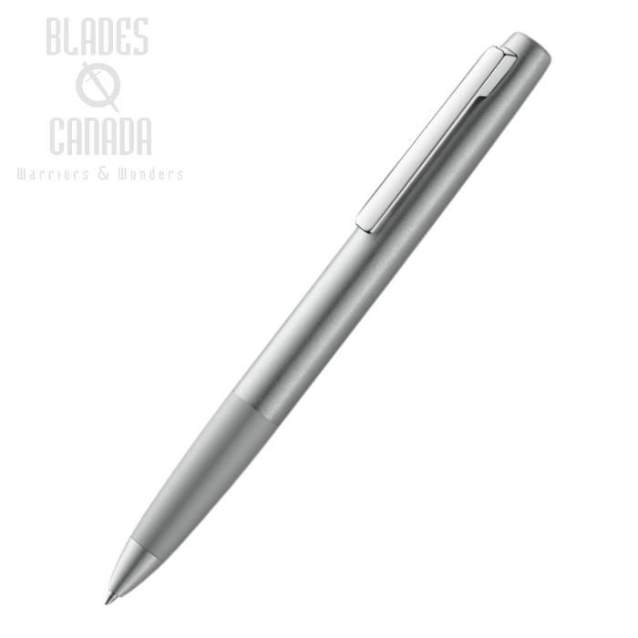 Lamy Aion Ballpoint Pen - Olive Silver Aluminum (image for) Lamy Aion Ballpoint Pen - Olive Silver Aluminum