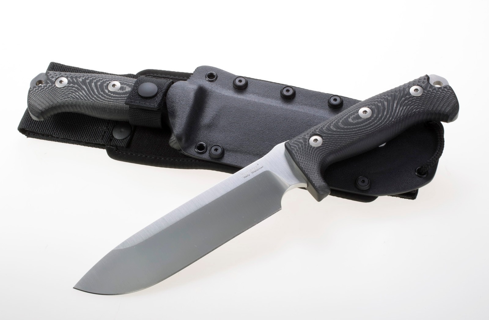Lion Steel M7 MS Fixed Blade Knife, Sleipner, Micarta, Kydex Sheath, LSTM7MS - Click Image to Close