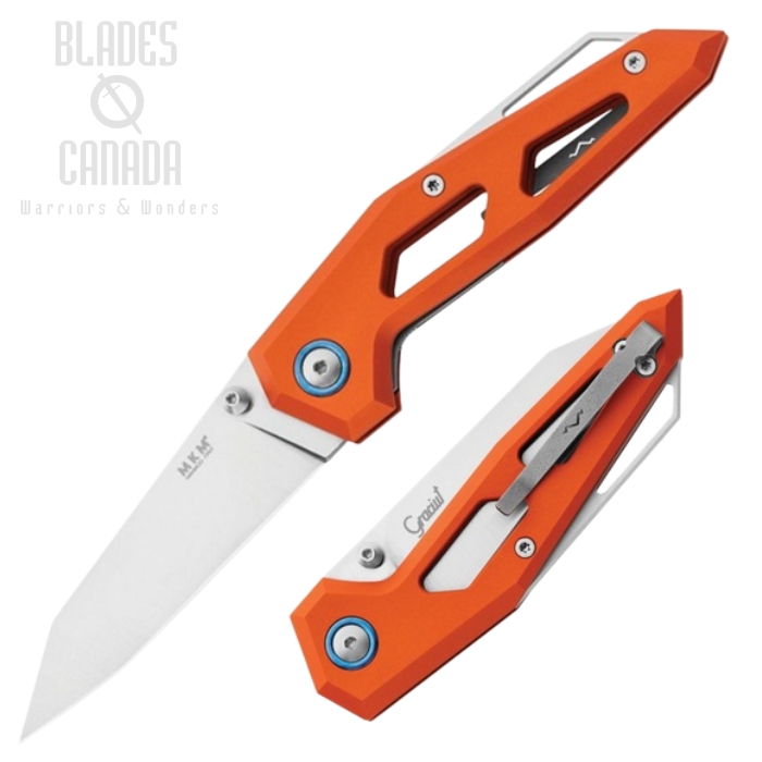 MKM Edge Folding Knife, Elmax Steel, Aluminum Handle, EGL-AOR (image for) MKM Edge Folding Knife, Elmax Steel, Aluminum Handle, EGL-AOR