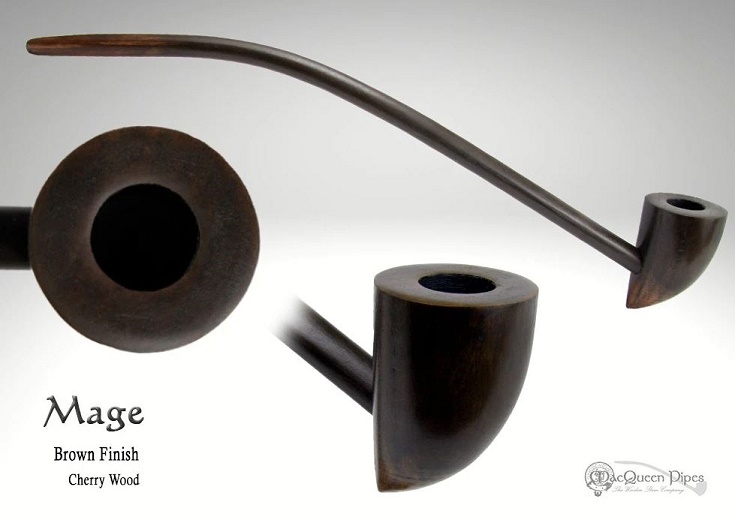 MacQueen Pipes 'Mage' - Cherry Wood [Brown] - Click Image to Close