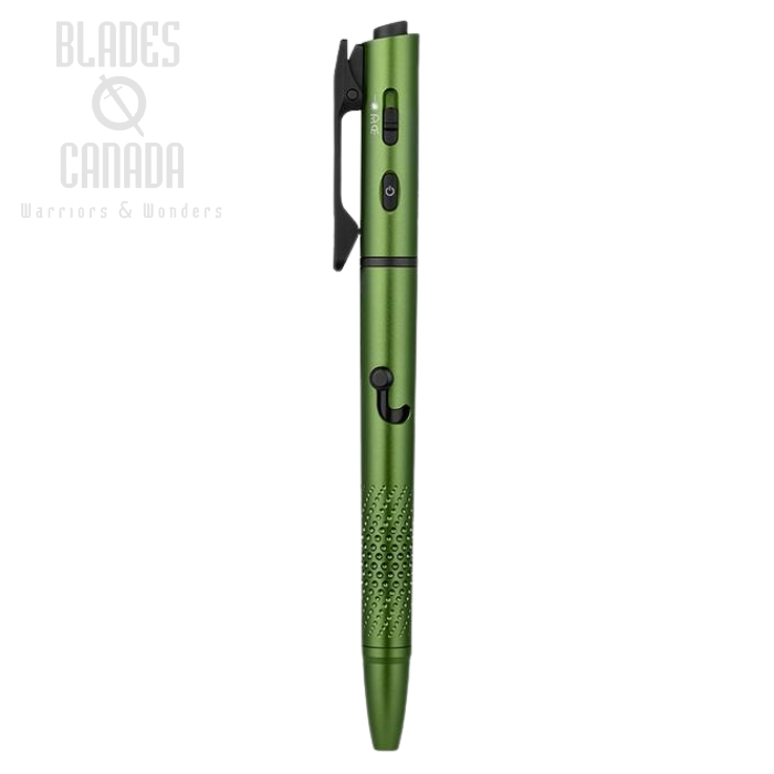 Olight O'Pen 3 Multifunctional Pen Light with Green Laser, 120 Lumens, OD Green (image for) Olight O'Pen 3 Multifunctional Pen Light with Green Laser, 120 Lumens, OD Green