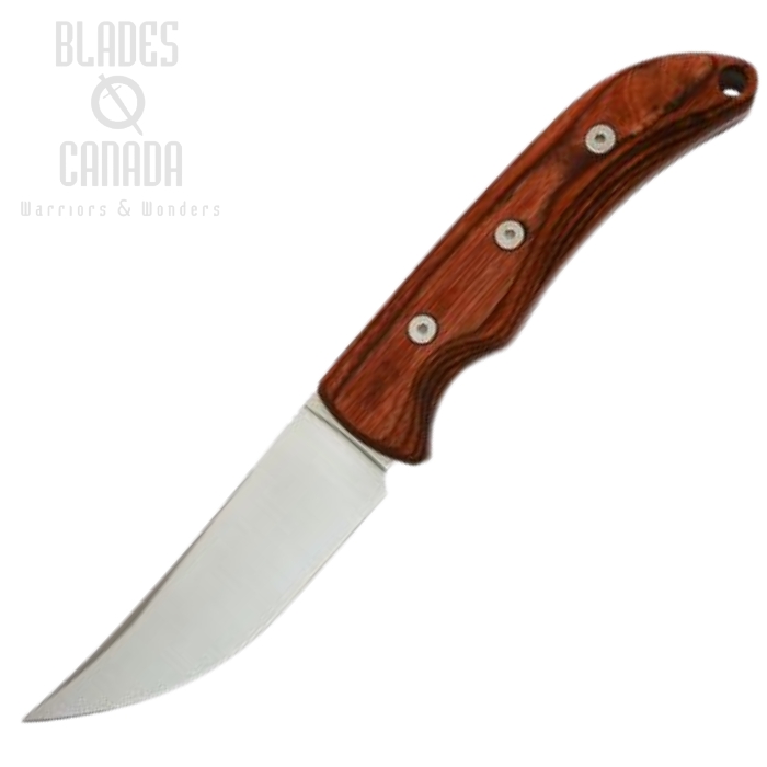 OKC Robeson Heirloom Hunter Fixed Blade Knife, D2 Trailing Point, Leather Sheath, 8172 (image for) OKC Robeson Heirloom Hunter Fixed Blade Knife, D2 Trailing Point, Leather Sheath, 8172
