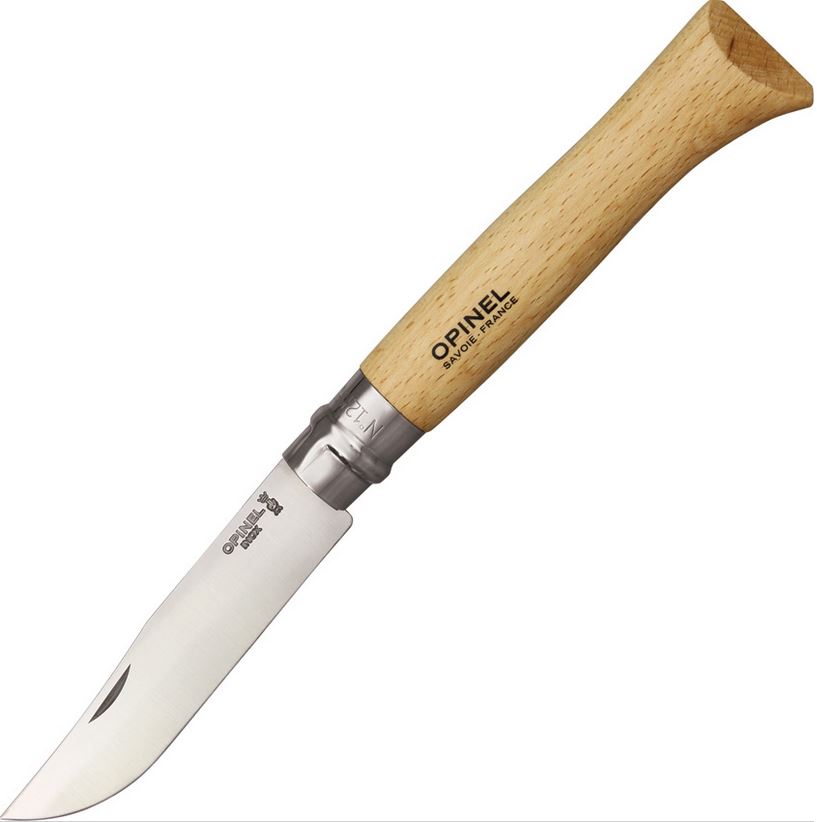 Opinel No.12 Beech Wood Folding Knife