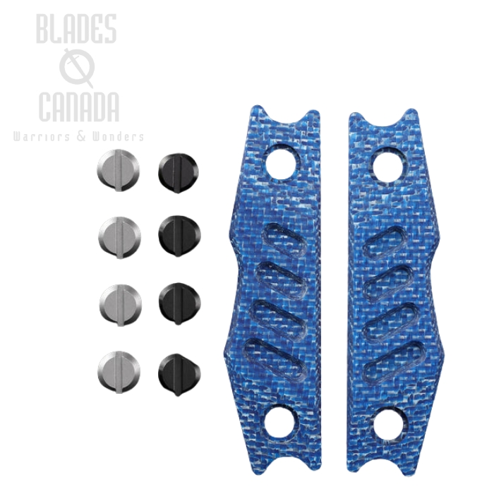 Petrified Fish Scale Overlay for PFE18 Bison L, Carbon Fiber Blue, PFE18BCOL (image for) Petrified Fish Scale Overlay for PFE18 Bison L, Carbon Fiber Blue, PFE18BCOL