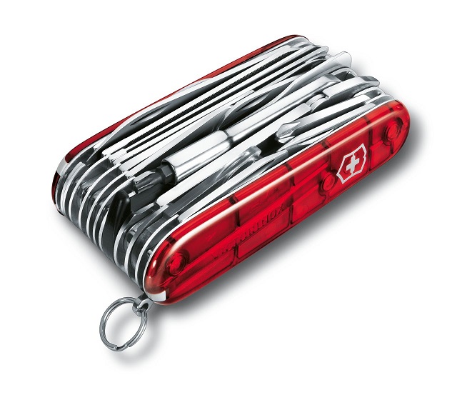 Victorinox Swiss Army Swiss Champ XLT Multi-Tool - Red Transparent 53504