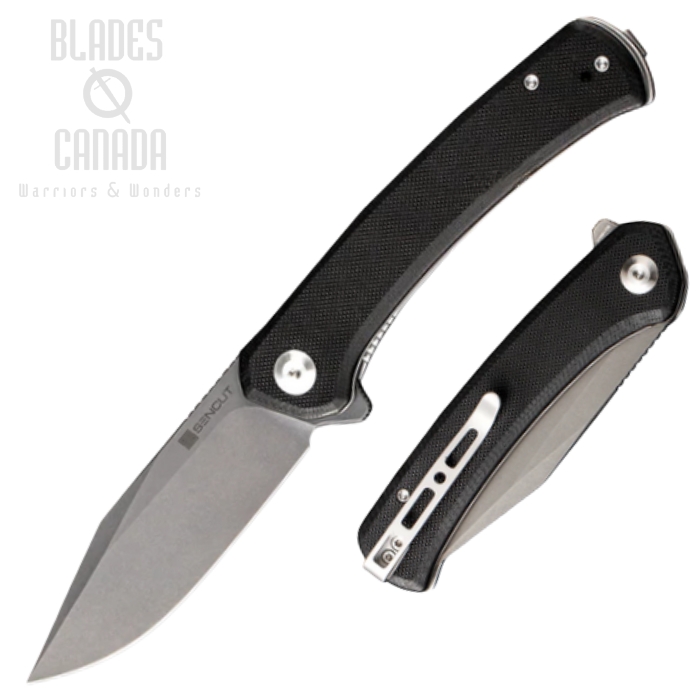 SENCUT Snap Flipper Folding Knife, Stonewash Blade, G10 Blade, SA05B (image for) SENCUT Snap Flipper Folding Knife, Stonewash Blade, G10 Blade, SA05B