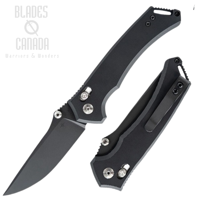 TOOR Draper Socom Folding Knife, CPM MagnaCut Black, G10 Black, 33880 (image for) TOOR Draper Socom Folding Knife, CPM MagnaCut Black, G10 Black, 33880