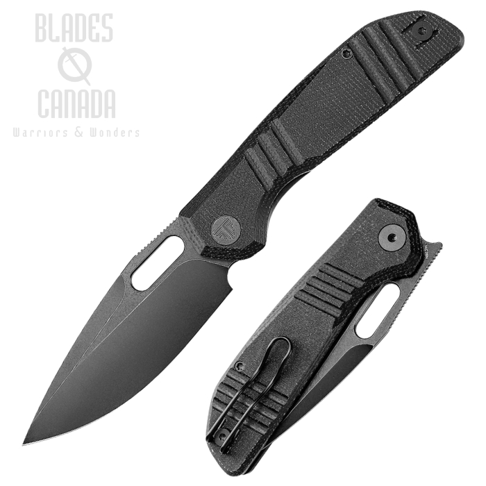 Trivisa Gecko Folding Knife, 14C28N Sandvik Steel, Micarta Black, TVJM04BM14 (image for) Trivisa Gecko Folding Knife, 14C28N Sandvik Steel, Micarta Black, TVJM04BM14