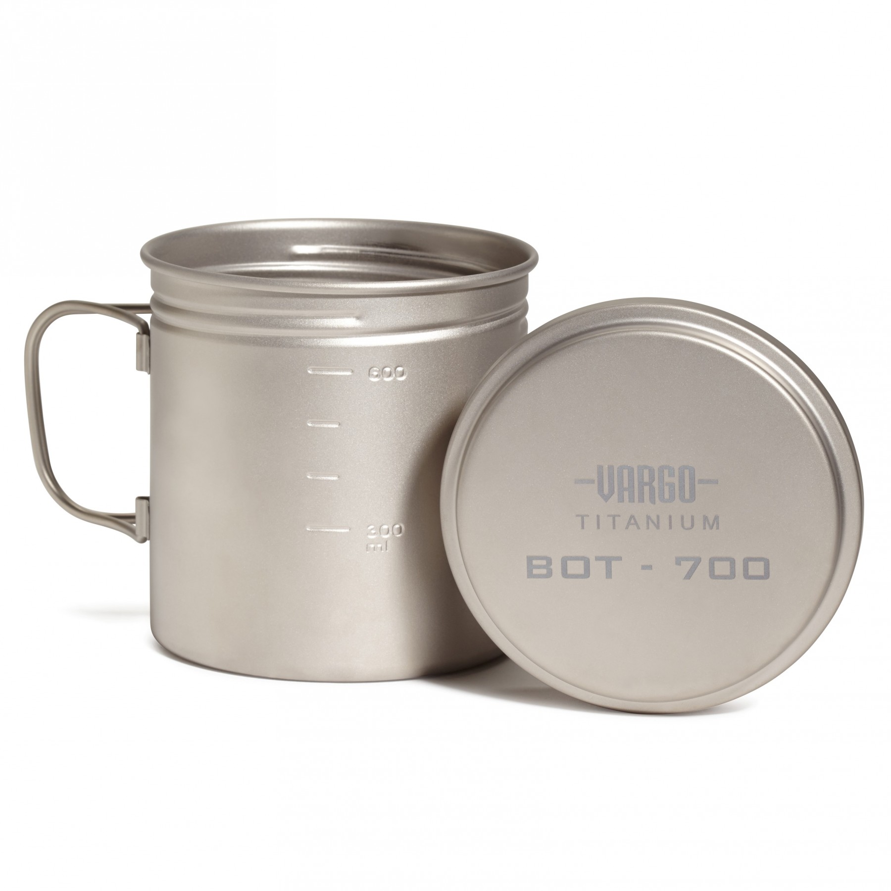 Vargo Titanium BOT Cooking Mug - 700 ml - Click Image to Close