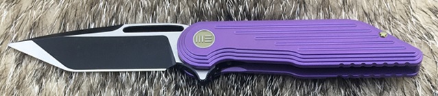 WE Knife 616A Framelock Folding Knife, M390 Tanto, Titanium Purple, 616A