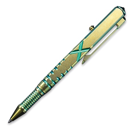 WE Knife TP-02B Tactical Pen, Titanium Green, TP-02B